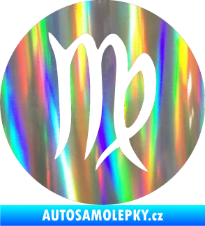 Samolepka Panna 001 - horoskop Holografická