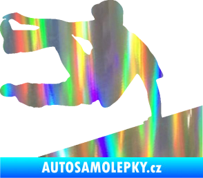 Samolepka Parkour 001 levá Holografická