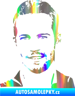 Samolepka Paul Walker 001 levá Holografická