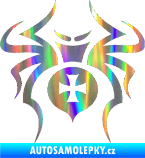 Samolepka Pavouk 003 křižák Holografická