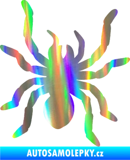 Samolepka Pavouk 014 pravá Holografická
