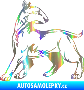 Samolepka Pes 011 levá Holografická