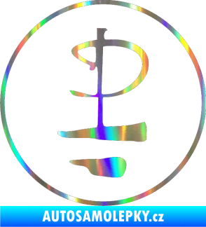 Samolepka Pink Floyd 001 Holografická