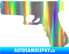 Samolepka Pistole 001 levá Holografická