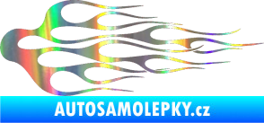 Samolepka Plameny 008 Holografická