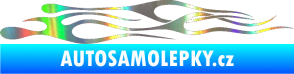 Samolepka Plameny 015 Holografická