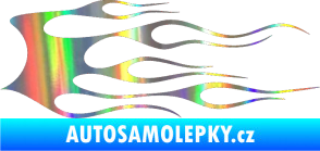 Samolepka Plameny 018 Holografická