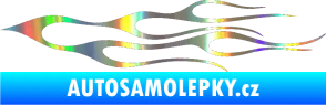 Samolepka Plameny 021 Holografická