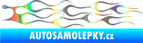 Samolepka Plameny 044 Holografická