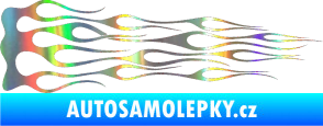 Samolepka Plameny 046 Holografická
