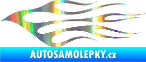 Samolepka Plameny 049 Holografická
