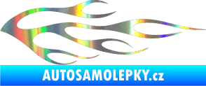 Samolepka Plameny 058 Holografická