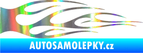Samolepka Plameny 059 Holografická