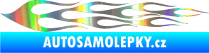 Samolepka Plameny 061 Holografická