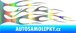 Samolepka Plameny 072 Holografická