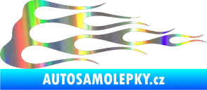 Samolepka Plameny 074 Holografická