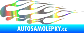 Samolepka Plameny 091 Holografická