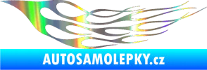Samolepka Plameny 097 Holografická