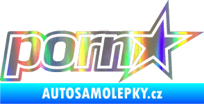 Samolepka Porn Holografická