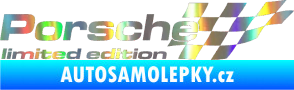 Samolepka Porsche limited edition pravá Holografická