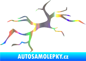 Samolepka Prasklina 001 Holografická