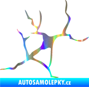 Samolepka Prasklina 004 Holografická