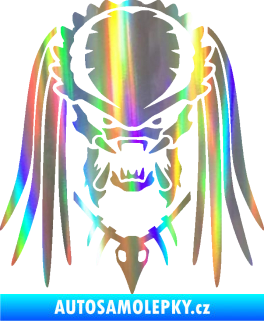 Samolepka Predátor 001  Holografická