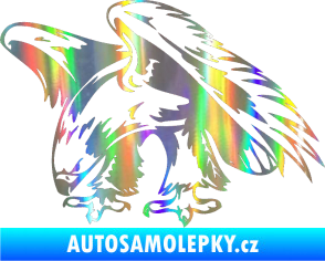 Samolepka Predators 001 levá orel Holografická