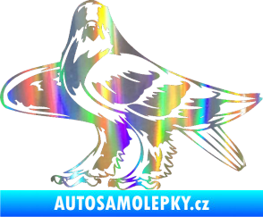 Samolepka Predators 047 levá Holografická