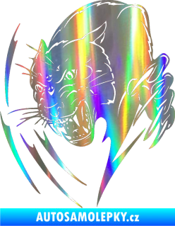 Samolepka Predators 111 levá puma Holografická