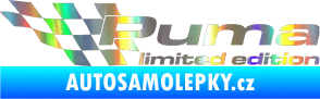 Samolepka Puma limited edition levá Holografická