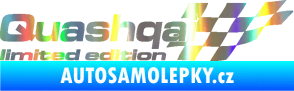 Samolepka Quashqai limited edition pravá Holografická