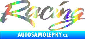 Samolepka Racing 001 Holografická
