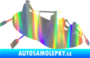 Samolepka Raft 001 pravá Holografická