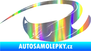 Samolepka Rejnok 002 levá Holografická