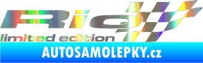 Samolepka Rio limited edition pravá Holografická