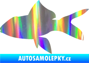 Samolepka Ryba 002 levá Holografická