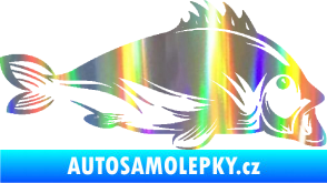 Samolepka Ryba 003 pravá Holografická