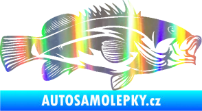 Samolepka Ryba 005 pravá Holografická
