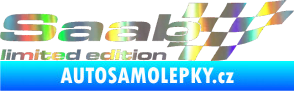 Samolepka Saab limited edition pravá Holografická