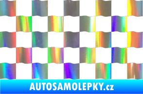 Samolepka Šachovnice 003 Holografická
