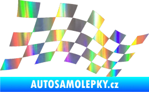 Samolepka Šachovnice 015 Holografická