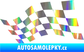Samolepka Šachovnice 016 Holografická