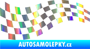 Samolepka Šachovnice 025 Holografická