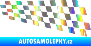 Samolepka Šachovnice 033 Holografická