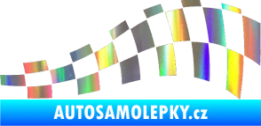 Samolepka Šachovnice 045 Holografická