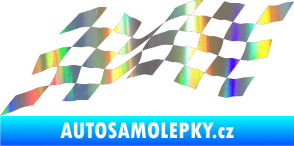Samolepka Šachovnice 075 Holografická