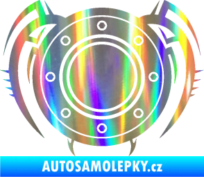 Samolepka Samolepka na víčko od nádrže 001 Holografická
