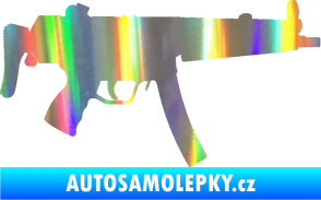 Samolepka Samopal 001 pravá Holografická