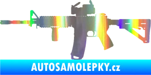 Samolepka Samopal 003 levá Holografická